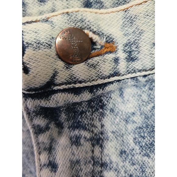 Vintage 80s 90s Wrangler Jeans Women's Size 16 Tapered Acid Wash Western  Denim - Picture 10 of 16